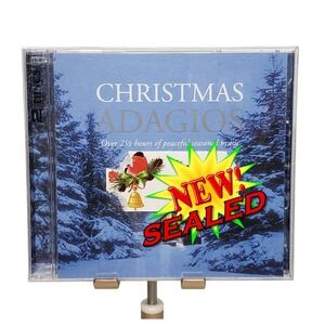 Christmas Adagios 2 CD Set New Sealed Holiday Classical Music Peace Winter Album